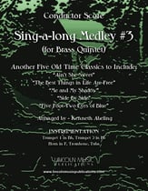 Sing-along Medley #3 (for Brass Quintet) P.O.D cover